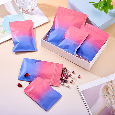 100Pcs 4 Styles PET Zipper Bags OPP-TA0001-19C-1