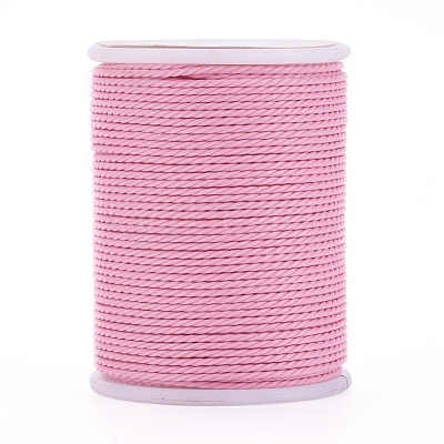 Round Waxed Polyester Cord X-YC-G006-01-1.0mm-05-1