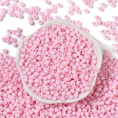 Opaque Acrylic Beads SACR-A007-01A-01-1