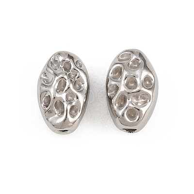 Irregular 304 Stainless Steel Beads STAS-D394-03G-P-1