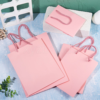 10Pcs 5 Sizes Kraft Paper Gift Shopping Bags Set ABAG-TA0002-23B-1