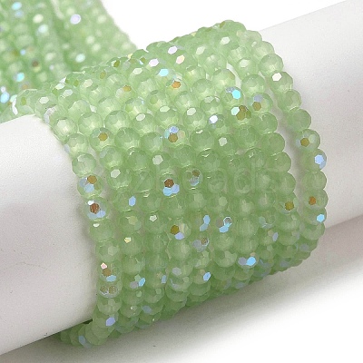 Imitation Jade Glass Beads Strands EGLA-A035-J3mm-L01-1