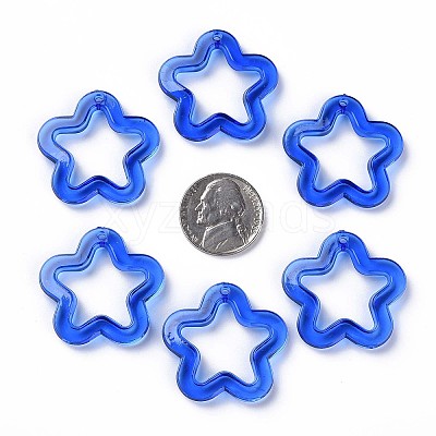 Transparent Acrylic Beads X-MACR-S373-24-B-1