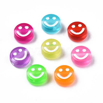 Transparent Acrylic Beads TACR-S135-001B-01-1