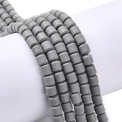 Handmade Polymer Clay Bead Strands X-CLAY-ZX006-01-187-1