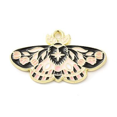 Alloy Enamel Pendants ENAM-R146-01E-1