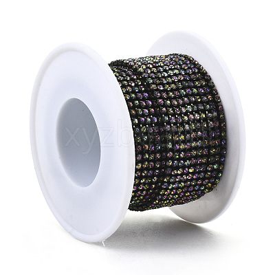 Electrophoresis Iron Rhinestone Strass Chains CHC-Q009-SS8.5-B10-1