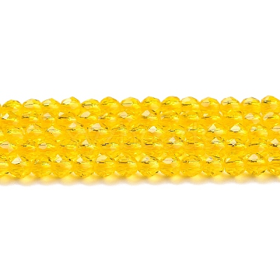 Transparent Glass Beads Strands LS-GLAA-H021-04-06-1