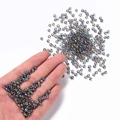 Round Glass Seed Beads SEED-A007-4mm-172-1