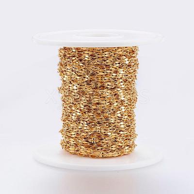 Ion Plating(IP) 304 Stainless Steel Dapped Chains CHS-H007-56G-1