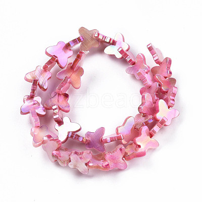 Natural Freshwater Shell Beads Strands SHEL-N026-206B-1