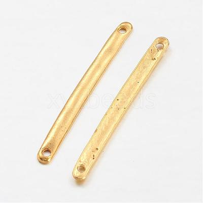 Tibetan Style Bar Links connectors TIBE-A14039-G-FF-1