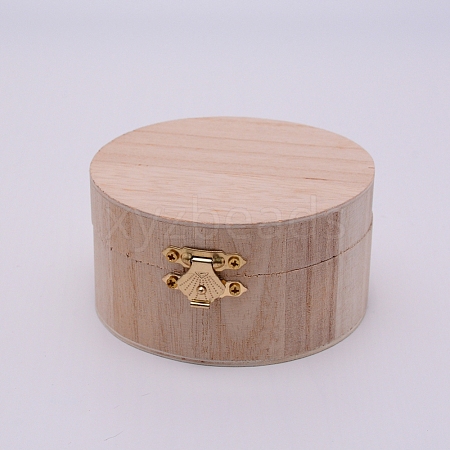 Wooden Box CON-WH0076-49A-1