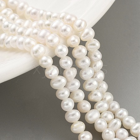 Natural Cultured Freshwater Pearl Beads Strands PEAR-C003-08C-1