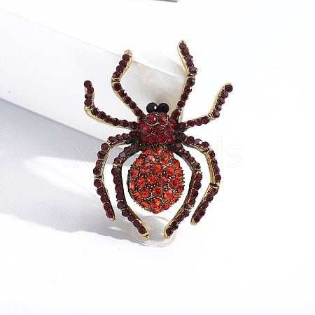 Halloween Alloy Rhinestone Brooch PW-WGC5774-03-1