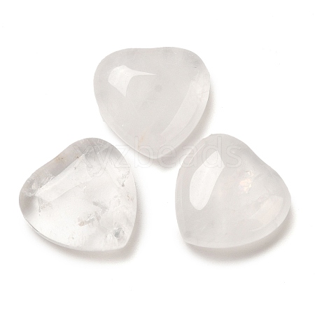 Natural Quartz Crystal Cabochons G-F776-02A-19-1