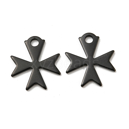 Ion Plating(IP) 304 Stainless Steel Charms STAS-C043-49B-1