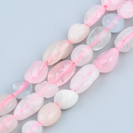 Natural Rose Quartz Beads Strands G-S359-140-1