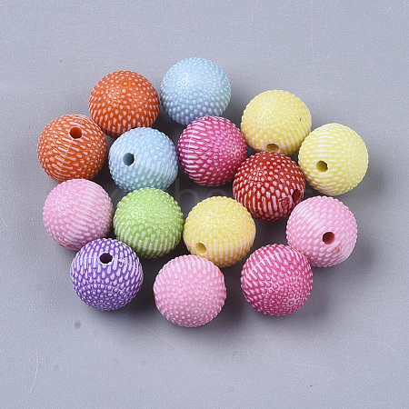 Craft Style Acrylic Beads MACR-S299-014-1