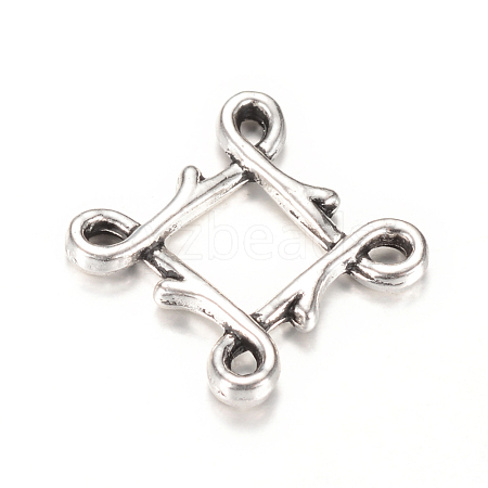 Tibetan Style Alloy Chandelier Components Links X-TIBE-Q064-22AS-RS-1