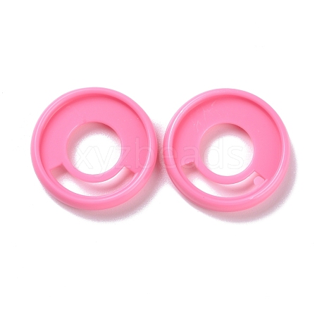 Resin Loose Leaf Ring Round Binder Discs FIND-WH0143-02B-1