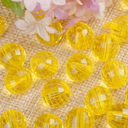 Transparent Acrylic Beads TACR-NH0001-E-11-1