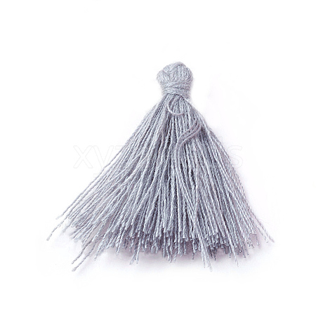 Polycotton(Polyester Cotton) Tassel Pendant Decorations FIND-G011-03-1