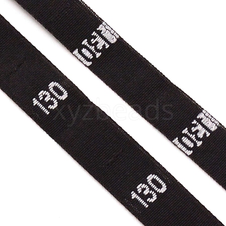 Polyester Size Label(130) DIY-WH0304-181G-1