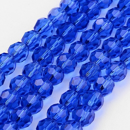 Transparent Glass Bead Strands X-GLAA-G013-10mm-26-1