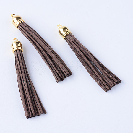 Faux Suede Tassel Pendant Decorations FIND-T003-A16-1