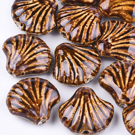 Handmade Porcelain Beads PORC-S498-36D-1
