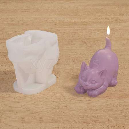 Cat Shape DIY Candle Silicone Molds PW-WG8E3F9-04-1