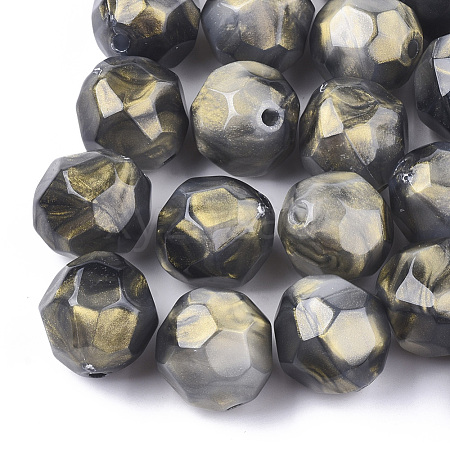 Acrylic Beads SACR-S302-08B-1