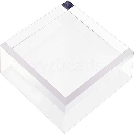 Square Transparent Acrylic Display Bases AJEW-WH0245-19A-1