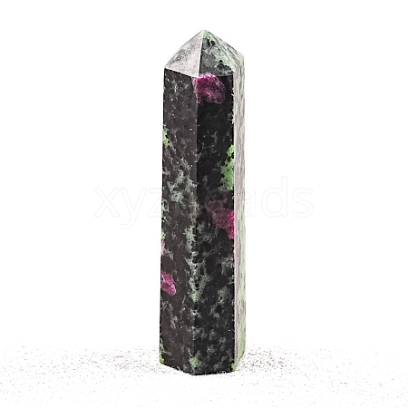 Point Tower Natural Ruby in Zoisite Home Display Decoration PW-WG04107-02-1