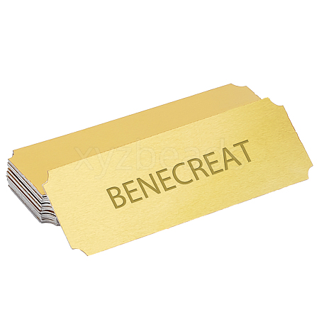 BENECREAT 50Pcs Aluminium Sheet DIY-BC0012-30B-1