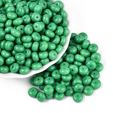 Opaque Baking Paint Glass Seed Beads SEED-N008-03A-04-1
