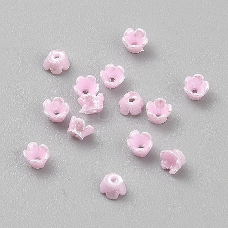 Opaque Resin Bead Caps RESI-CJC0015-29H-1
