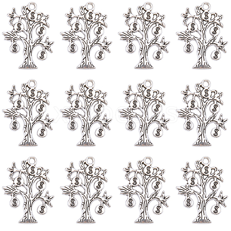 Tibetan Style Alloy Pendants FIND-SC0011-53A-1
