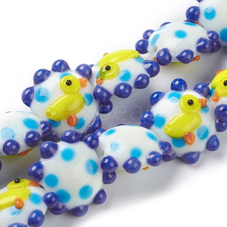 Handmade Lampwork Beads LAMP-G142-01C-1