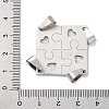 201 Stainless Steel Connector Charms STAS-Q342-39P-3