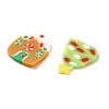 Christmas Theme Handmade Polymer Clay Cabochons CLAY-Q004-23A-2