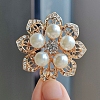 Flower Rhinestone Brooch PW-WGC3C74-02-1