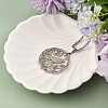 304 Stainless Steel Hollow Hummingbird Pendant Box Chain Necklaces for Women Men NJEW-M086-05P-4