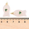 Natural Rose Quartz Pendants X-G-Z134-06G-04-3