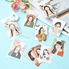 45Pcs 9 Styles Paper Jewelry Display Cards CDIS-CJ0001-09-6