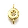 Brass Connector Charms KK-P295-01G-O-1