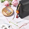 30Pcs 6 Colors Braided Nylon Cord Mobile Straps FIND-YW0011-77-6