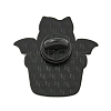 Potted Plant Black Alloy Brooches JEWB-I030-01A-2