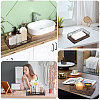 Wood and Iron Desktop Tissue Storage Holder AJEW-WH0410-106-7